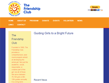 Tablet Screenshot of friendshipclub.org